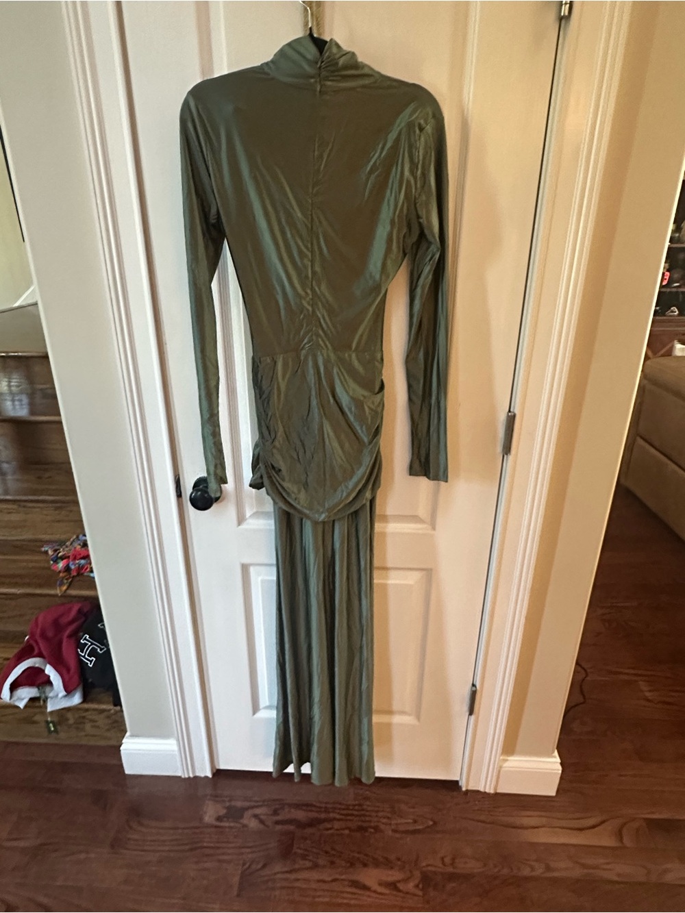 Anastasia Dress in Army - Picture 5 of 8